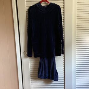 Belle by Kim Gravel Navy Tunic Top